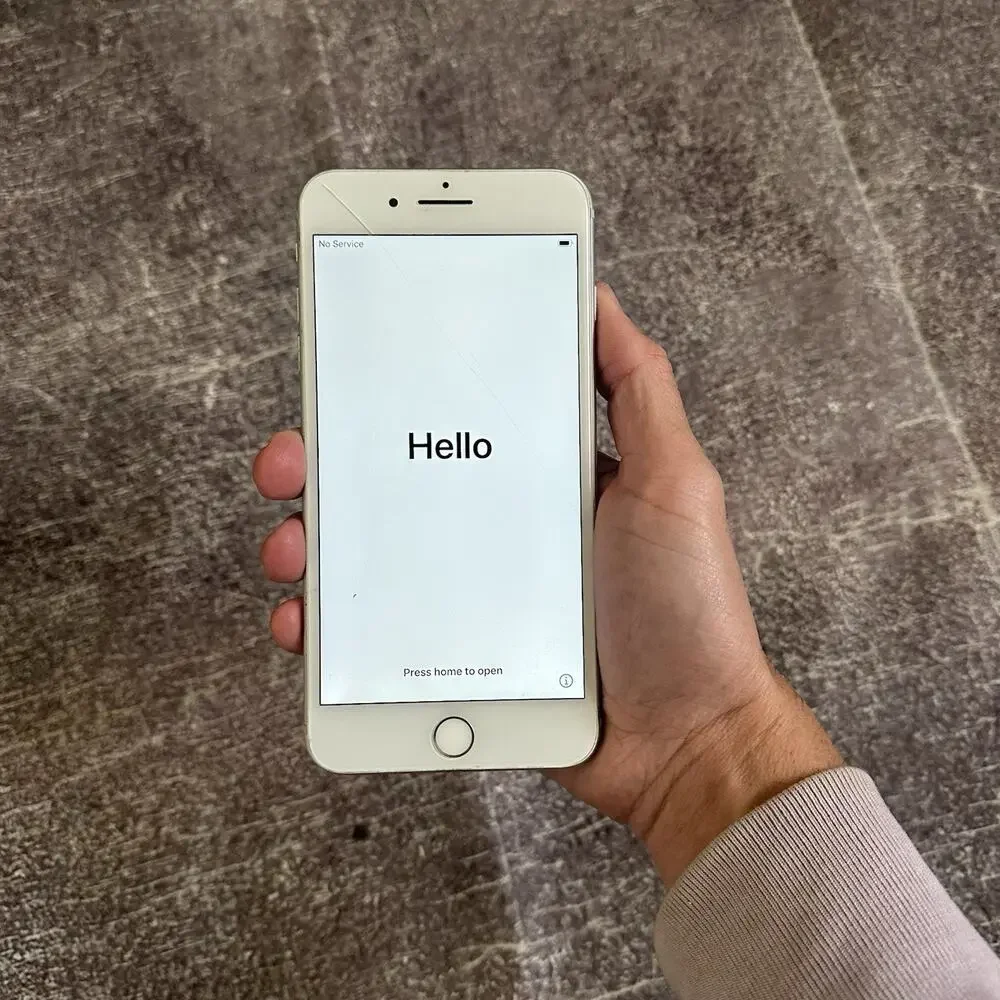 Apple iPhone 7 Plus - 32 GB - Silver White Model A1784 (AT&T) Tested Working